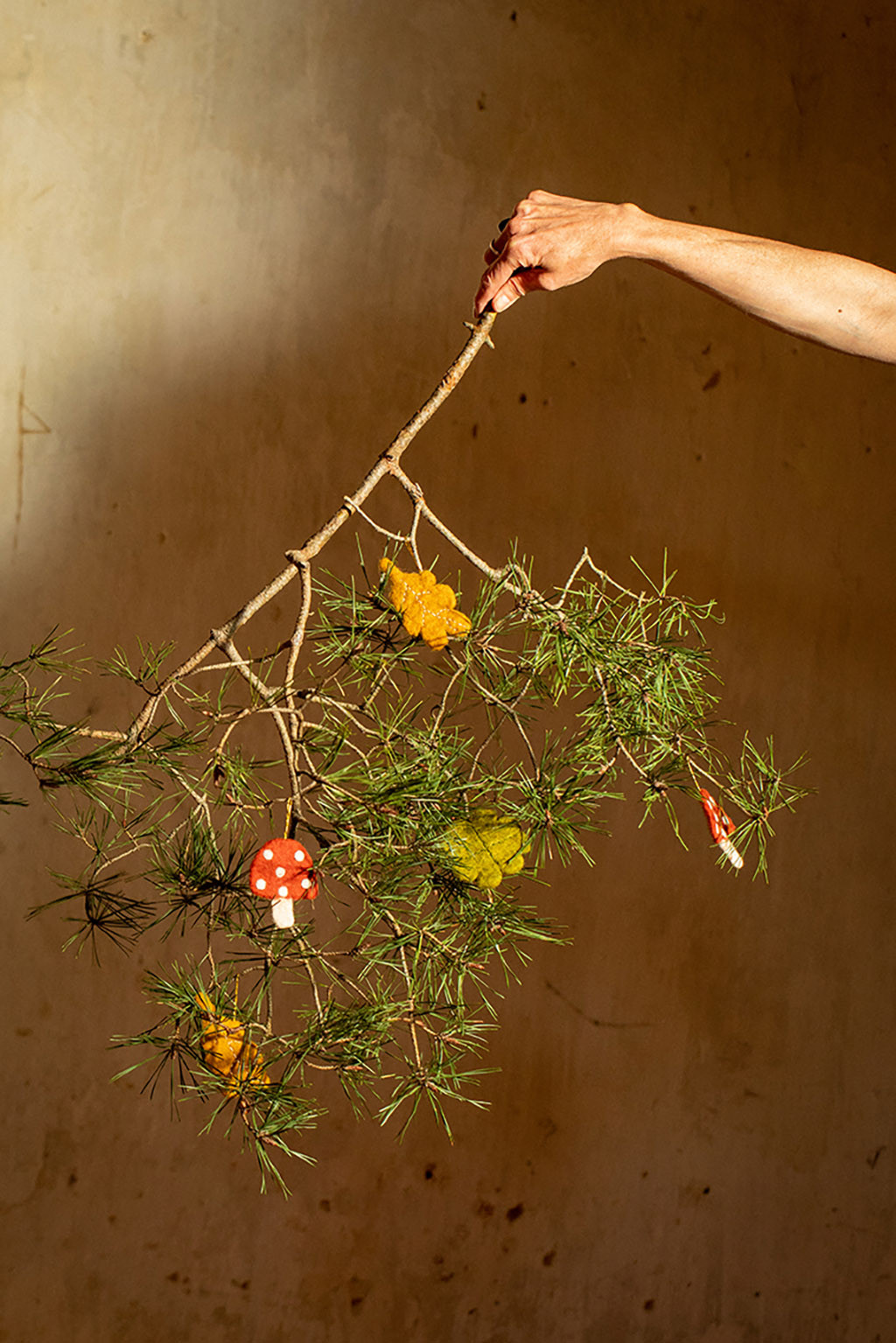 Nepalese Christmas decorations