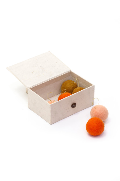 BOX OF 6 BAUBLES