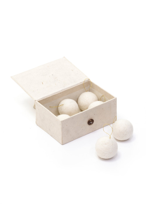 COFFRET DE 6 BOULES DE NOËL