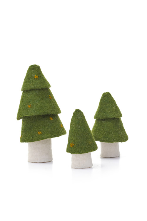 SET OF 3 CHRISTMAS TREE