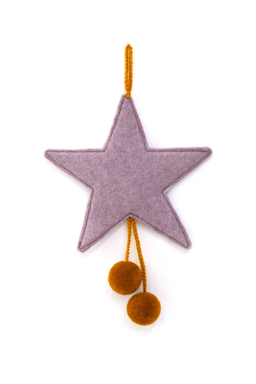 POMPOMS STAR HANGING - Last chance